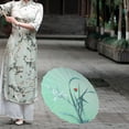 thumbnail image 1 of Handmade Oiled Paper Umbrella 70cm Portable for Costumes Photography Cosplay, 1 of 10