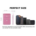 thumbnail image 3 of Funda adhesiva para portátil Afterplug con 2 bolsillos, color rosa, 3 of 6