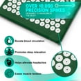 thumbnail image 5 of Sivan Health and Fitness Large Acupressure Mat and Pillow Set - Grounding Mat for Stress, Back & Neck Pain - Acupuncture Point Massage Mat - Includes Carry Bag, 5 of 7