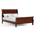 thumbnail image 3 of Furniture of America Arabella Wood 3-Piece Queen Bedroom Set in Cherry, 3 of 20