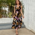 thumbnail image 4 of Leopard Print Pattern Sleeveless Dress Woman Fashion Long Dresses Women's Summer Suit Dress 2025, 4 of 6