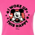 thumbnail image 3 of Disney - Mickey & Friends - I Woke Up This Happy - Wink - Juniors Fitted Graphic T-Shirt, 3 of 5