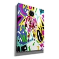thumbnail image 2 of Epic Graffiti 'Colorful Astronaut Graffiti Art 6 ' by Irena Orlov Giclee Canvas Wall Art, 18"x26", 2 of 8