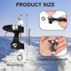 thumbnail image 2 of 6Pcs Outrigger Release Clips Downrigger Release Clips with Adjustable Tension Planer Board Clips Downrigger Fishing Kite, 2 of 5