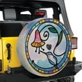 thumbnail image 2 of Lotusprinthandmade 3D Hummingbird With Floral Spare Tire Cover Without Backup Camera Hole 6 Sizes (33 in.), Colorful Nature Bird Wheel Protector, 2 of 7