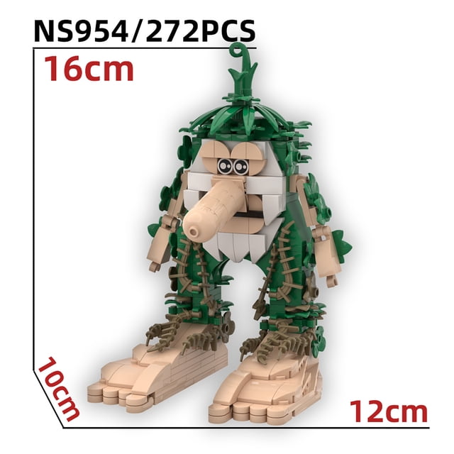 Set de bloques de construcción italiano Brainrot Tralalero – Juguetes de ladrillo de figura de acción creativa para niños, fans y coleccionistas, idea de regalo divertido