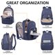 thumbnail image 4 of Mochila Breold School Bookbags para niñas y mujeres con puerto USB, 4 of 7