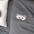 thumbnail image 4 of Raindrops Stylish Plush Owl Sleep Mask Soft Light Blocking Eye Cover for Comfortable Sleep Anywhere, 4 of 8