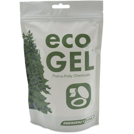 Eco Gel Port-A-Potty and Emergency Toilet Chemicals, Eco-Friendly Liquid Waste Gelling and Deodorizing Powder. Available in Single, 2, 3, 4, 30, and Case Packs 1