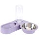 thumbnail image 5 of SWETRACE 1Ud Automático Pet Feeding Bowl Con Botella Transparente Y Giratorio Color Púrpura, 5 of 7