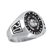 Keepsake Personalized Men's Signet Class Ring available in Valadium