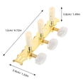 thumbnail image 2 of BESTYASH Acrylic Guitar Tuning Pegs Replacement Set - 1 Set for Precise String Tuning, 2 of 8