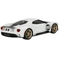 thumbnail image 5 of 2021 Ford GT #98 White with Black Hood "Heritage Edition" 1/18 Model Car by Top Speed, 5 of 6