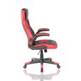 thumbnail image 2 of ViscoLogic NITRO X Ergonomic Gaming Reclining Swivel Home Office Adjustable Computer Chair (Black & Red), 2 of 4