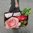 thumbnail image 7 of Rose Laundry Bag, Collapsible Bucket, Storage Basket - Reusable, Foldable, Large Capacity Oxford Cloth Storage Bin, 7 of 7