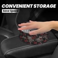 thumbnail image 4 of Kdxio Skull and Red Roses Car Trash Can Garbage Car Accessories Trash Can Car Waste Bin for for Driver and Passenger Any Vehicle, 4 of 7