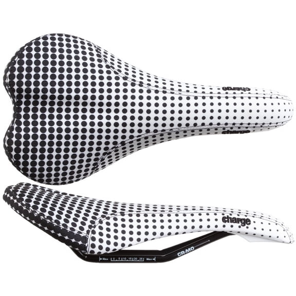 Charge Bikes Spoon Saddle, CrMo, Dot Fade
