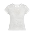 thumbnail image 4 of Tshirts for Women Workout Plus Size Tee Plus Size Tee Clothes Summer Athletic Yoga Top White M, 4 of 4