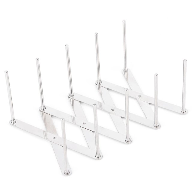 Organizador de platos plegable multifuncional para cocina, estante, escurridor de platos, soporte
