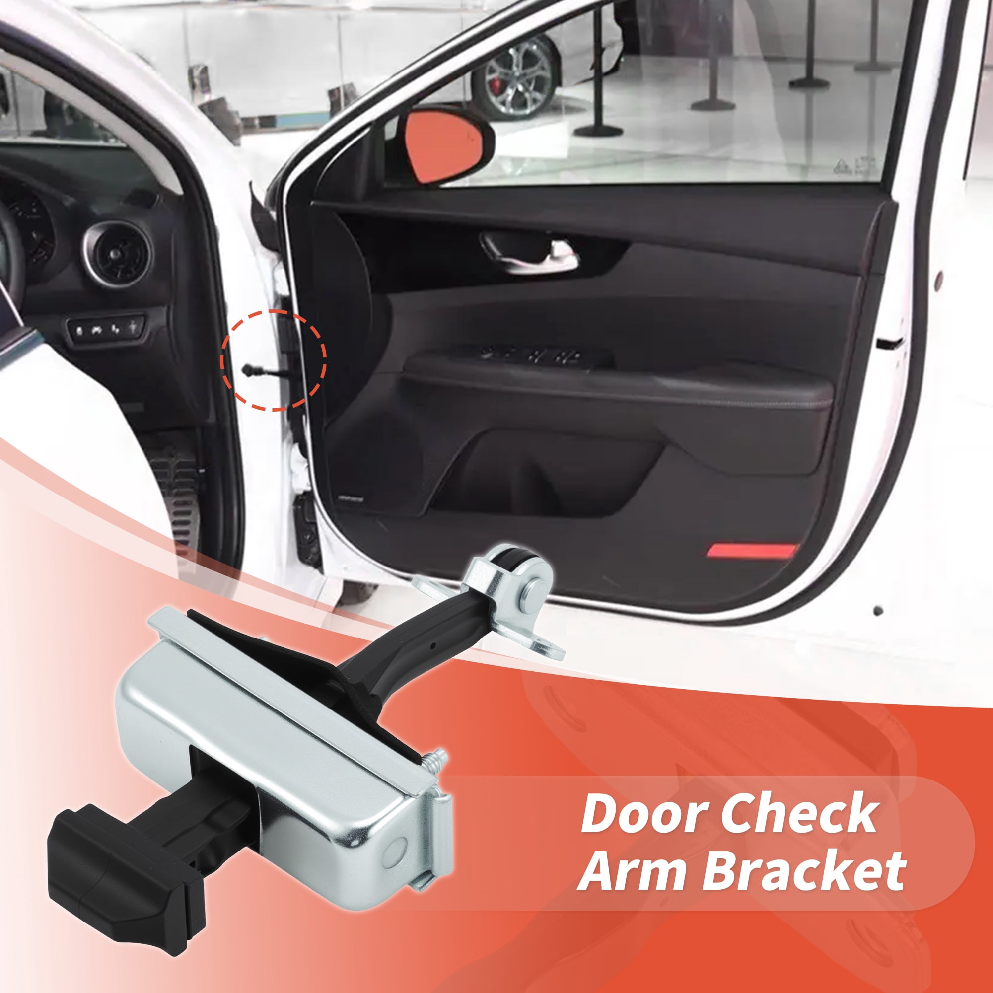 Unique Bargains Front Left Door Check Strap for Kenworth T660/680 T800/880 16-20
