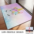 thumbnail image 3 of Rainbow Unicorn Pattern Door Rugs,Washable Non Slip Door Mats Indoor,Decorative Door Mats,Entry Mat Indoor for Entrance,Bedroom,Kitchen,Bathroom,20"x32", 3 of 6