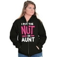 thumbnail image 3 of Aunt Cute Funny Cool Crazy Auntie Zip Hoodie Sweatshirt Women Brisco Brands X, 3 of 6