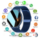 thumbnail image 1 of Smartwatch Deportivo Impermeable Con Bluetooth Y Llamadas Caja, Xtellar Correa Bisel Azul, 1 of 4