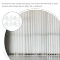 thumbnail image 3 of HLONK 4pcs Cordless Shade Handles Roller Window Shades Pulls Transparent Blind Handles, 3 of 7