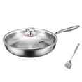 thumbnail image 1 of Ruiboury Non Titanium with Hammer Pans Energy-saving Cookpot Proof Cookware Easy To Conductivity Ideal for Kitchen Cooking 28cm, 1 of 5