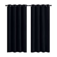 thumbnail image 1 of Cortinas Kitul Blackout Plus Aislamiento Térmico 2 Paneles 215 X 135 Cm Color Negro, 1 of 4