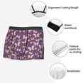 thumbnail image 3 of Wukai Butterflies And Floral Print Men’s Underwear Breathable Boxer Brief for Men,&nbsp;Moisture Wicking & Breathable-Medium, 3 of 5