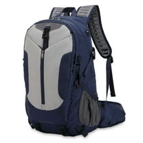 UTIAMIAOGONGO Hiking Backpack, 40L Camping Backpack, Large-Capacity Outdoor Sports Travel Daypack for Men and Women, Blue