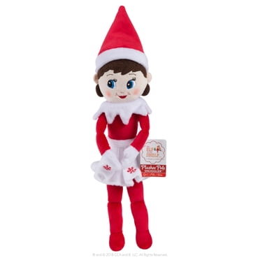 Peluche The Elf On The Shelf Plushee Pals - Elfo Morbido 34 Cm Per Bambini
