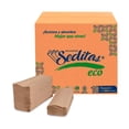 thumbnail image 2 of Toalla Interdoblada de Papel Biodegradable Tipo Sanita Color Kraft Caja Con 10 Paquetes de 200 Hojas Convertipap, 2 of 2