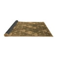 thumbnail image 2 of Ahgly Company Indoor Round Oriental Brown Industrial Area Rugs, 5' Round, 2 of 4