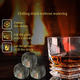 thumbnail image 3 of Piedras enfriadoras de bebidas para whisky y otras bebidas. Juego de regalos para hombres, papás y esposos., 3 of 5