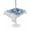 Ivory, variant on Outdoor Tablecloth with Umbrella Hole for Patio/Picnic/Party/Camping, Summer Ocean Waterproof Table Cloth Rectangle Table Cover Washable, Nautical Coastal Conch Starfish Coral Ombre Blue (54"x 80")