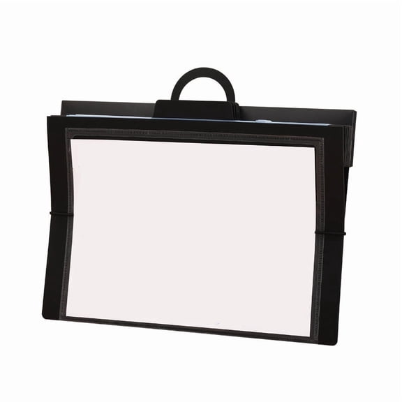 Large Capacity A4 Accordion Folder with Six Sections for Document Storage