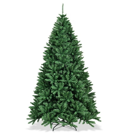 Costway 7.5ft Hinged Christmas Tree Douglas Full Fir Tree 2254