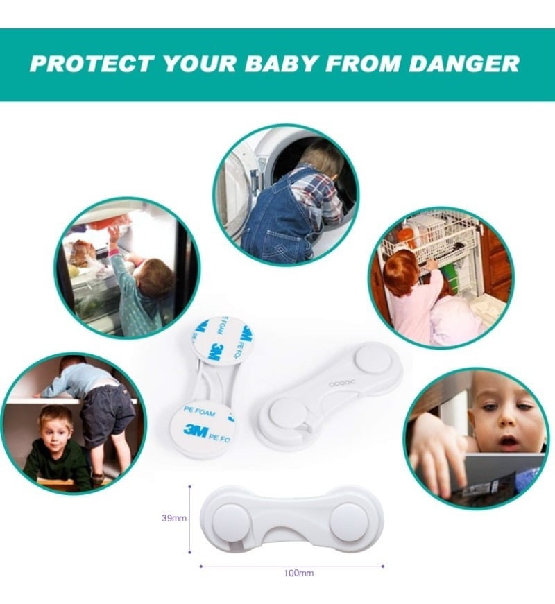 Applicable to 10 Pieces Child Safety Lock, Drawer for Children