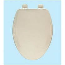 Biscuit Elongated Luxury Plastic Toilet Seat