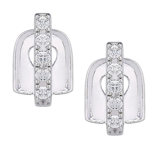 Parrillas de hip hop individuales con dientes superiores e inferiores de oro de 18 - Plata 5 Cristal Yuyangstore Boca boca tapa de tomas