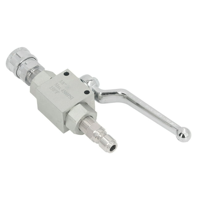 High Pressure Washer Valve, High Pressure Washer Ball Valve Kit Easy To Connect with Tape for Industrial Use