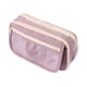 thumbnail image 2 of Estuche para lápices, estuche para lápices, bolsa de almacenamiento, estuche de papelería de gran capacidad, estuche para bolígrafos para mujeres, Púrpura, 2 of 9