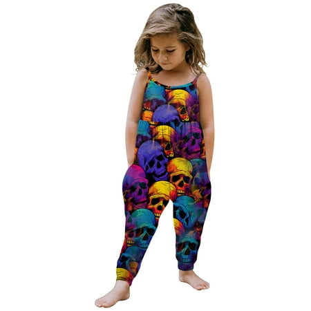 

Toddler Baby Girl Prints Jumpsuit Sleeveless Romper Outfits Pants Clothes Modern Baby Girl Clothes Youth Romper Rompers for Girls Size 12 Modern Baby Boy Clothes Short Sleeve Romper Baby Girl Twin