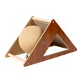 thumbnail image 1 of Rascador de bolas para gatos, juguete rascador duradero para gatos de interior Tablero de rascar Jinwen pelota para rascar gatos, 1 of 8