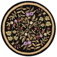 thumbnail image 2 of Safavieh Chelsea Dania Bordered Area Rug, Black, 4' x 4' Round, 2 of 11