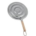 thumbnail image 5 of Sonceds Round Heat Diffuser with Wooden Handle Coffee Milk Cookware Metal Simmer Ring Kitchen Tool, 5 of 10