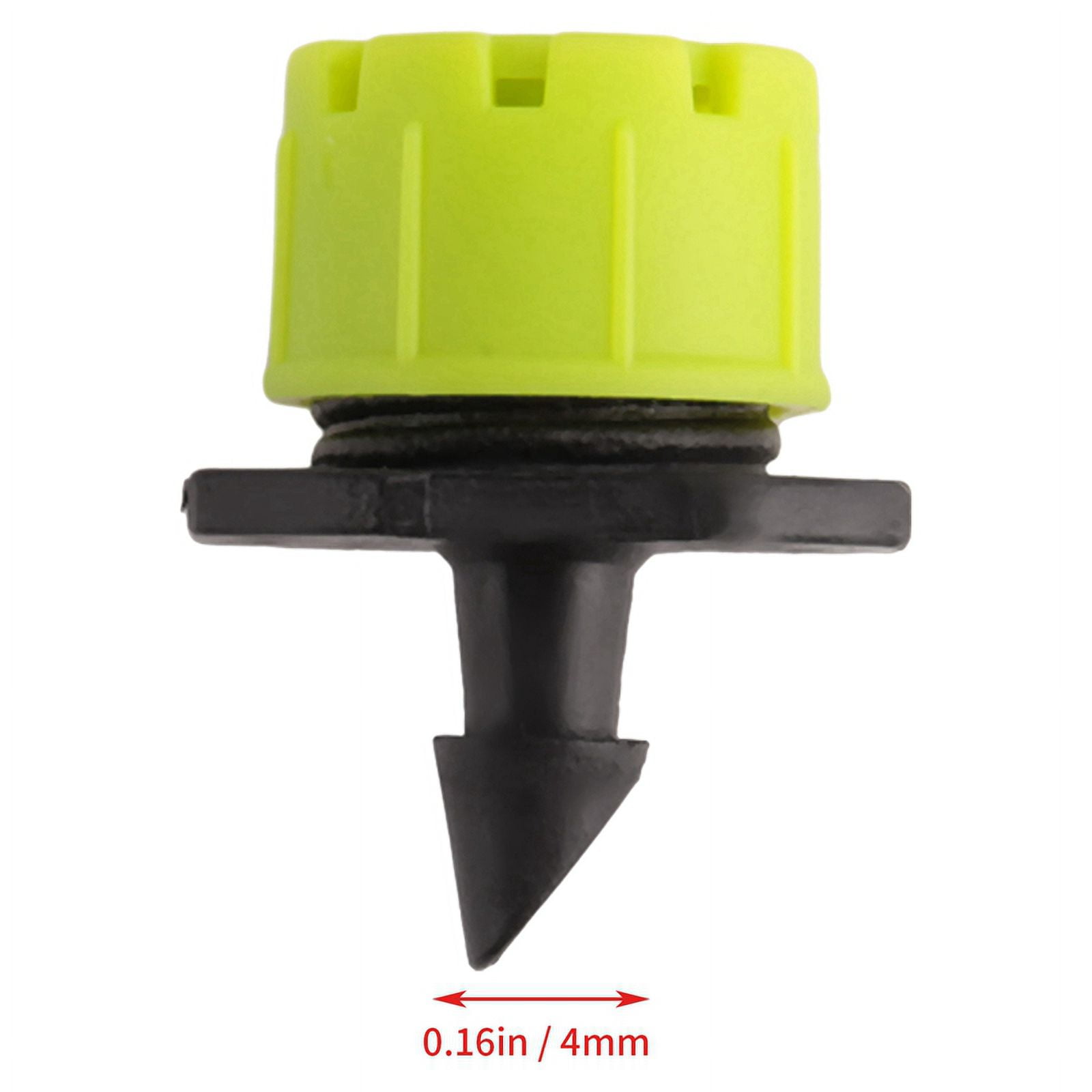 500Pcs 1/4Inch Adjustable Micro-Type Drip Irrigation System Watering Sprinklers Anti-Clogging Emitter Garden Supplies
