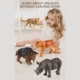 thumbnail image 3 of Childrens Simulation Wildanimals Toy Set Decoration 12 Choices Model, 3 of 3